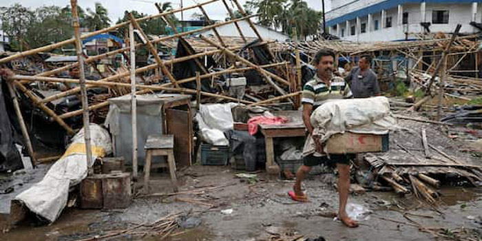 ঘূর্ণিঝড়ে সম্ভাব্য ক্ষয়ক্ষতির পরিমাণ হিসেব করা হয় কিভাবে?