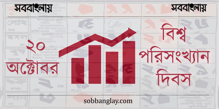 ২০ অক্টোবর | বিশ্ব পরিসংখ্যান দিবস
