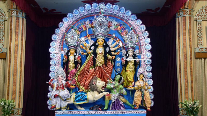 বেলুড় মঠের পুজো