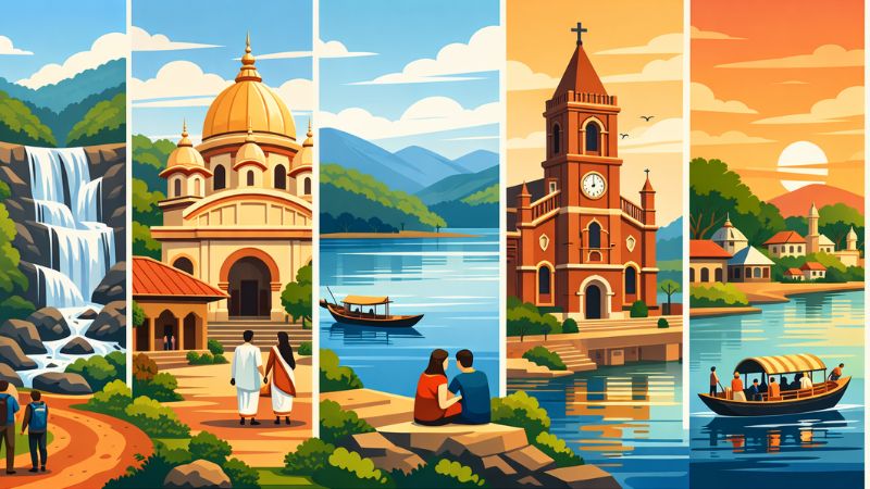 ডিসেম্বরে ঘুরে দেখুন বাংলার পাঁচ জায়গা