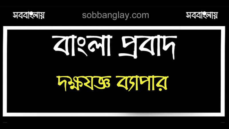 দক্ষযজ্ঞ ব্যাপার | সববাংলায় দক্ষযজ্ঞ ব্যাপার