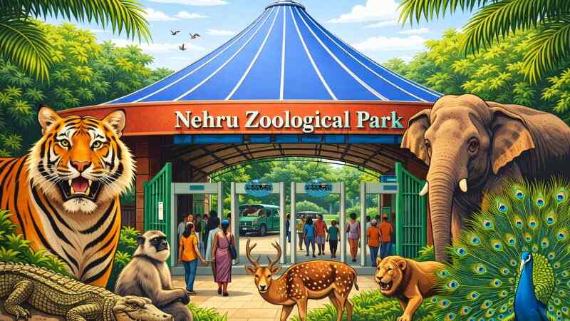 নেহেরু চিড়িয়াখানা ভ্রমণ
