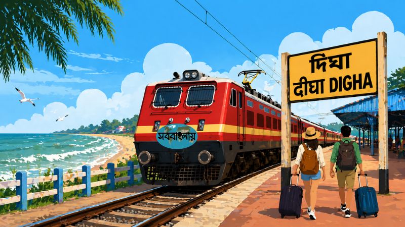 দীঘা যাওয়ার ট্রেন ২০২৬